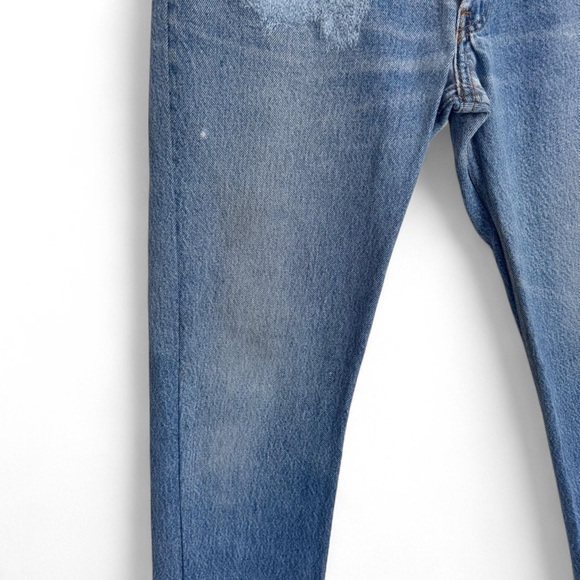 Re/Done Blue Straight Jeans - Picture 8 of 8